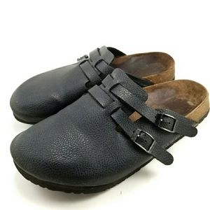 Birkenstock Clogs Black Used Size 40 Slides USED
